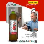 کامبوچا چای ترش - 1 لیتر - تصویر 2