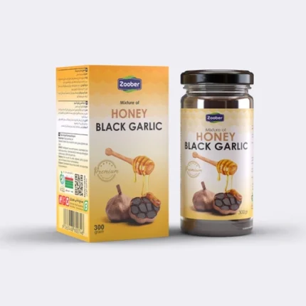 معجون سیر سیاه و عسل زوبر - 300 گرم